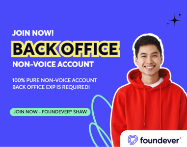 Non-Voice Customer Support Representative | HIRING: Back Office Agent (Shaw)