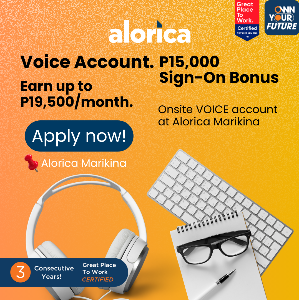 15K SIGN-ON BONUS! ALORICA BPO Retail VOICE Account. Up to 19,500/monthly
