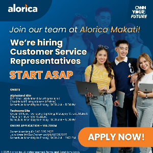 CUSTOMER SERVICE FOR RETAIL ACCOUNT (SIGN ON BONUS 15,000 PHP) TO START ASAP! - MAKATI