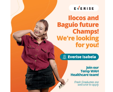 Everise Isabela | WFH Set up | Ilocos and Baguio Extended hiring locations!
