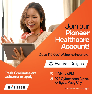 Pioneer Healthcare Account | Welcome Incentive worth of P3,000*